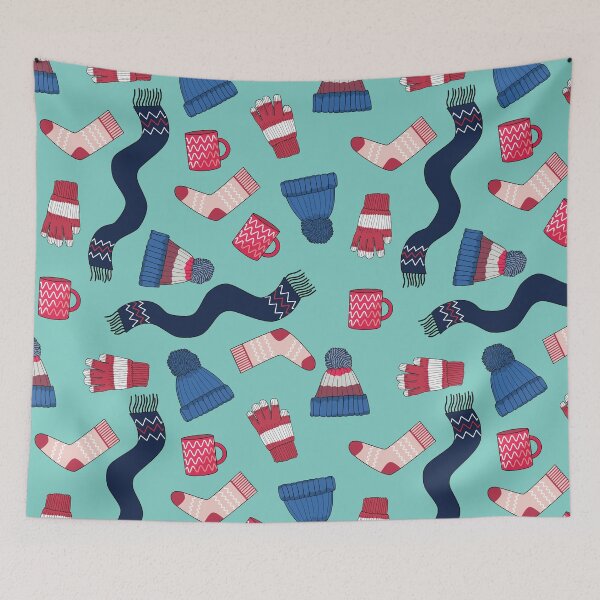 Item preview, Winter Sticker Pack Green Pattern designed and sold by keeleypost.