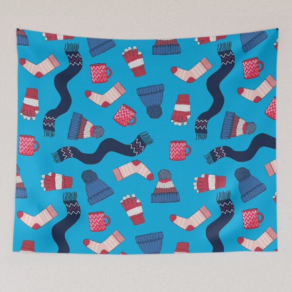 Item preview, Winter Sticker Pack Blue Pattern designed and sold by keeleypost.