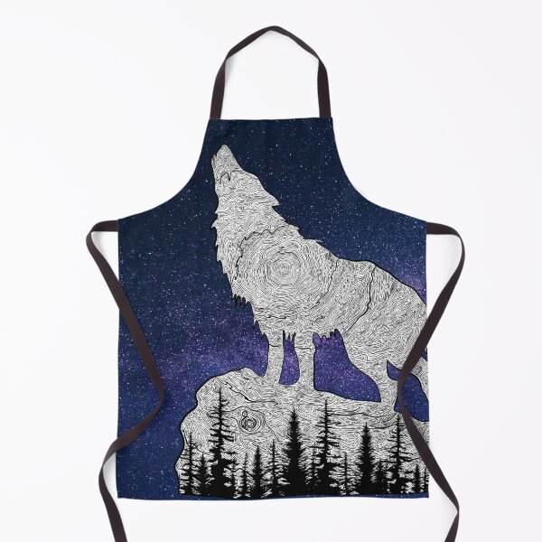 Item preview, Wolf and Milky Way designed and sold by MoonNRoselyne.