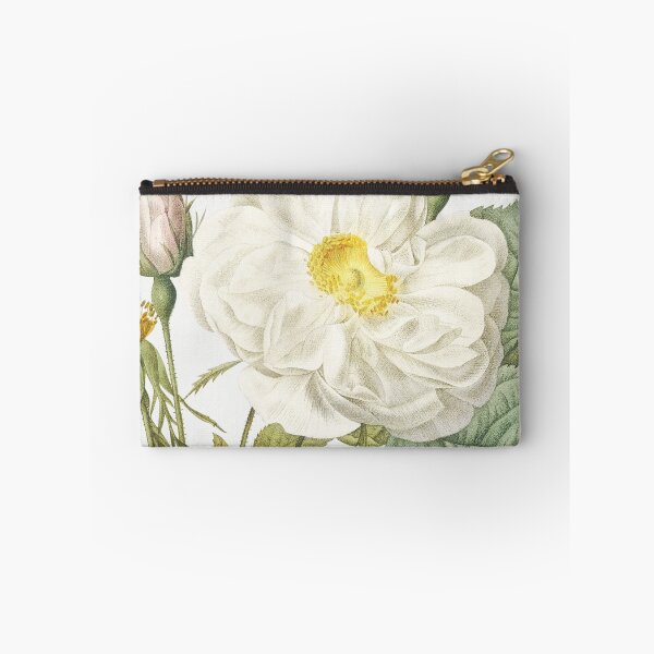 Item preview, Painted white roses round stickers designed and sold by wavethreat.