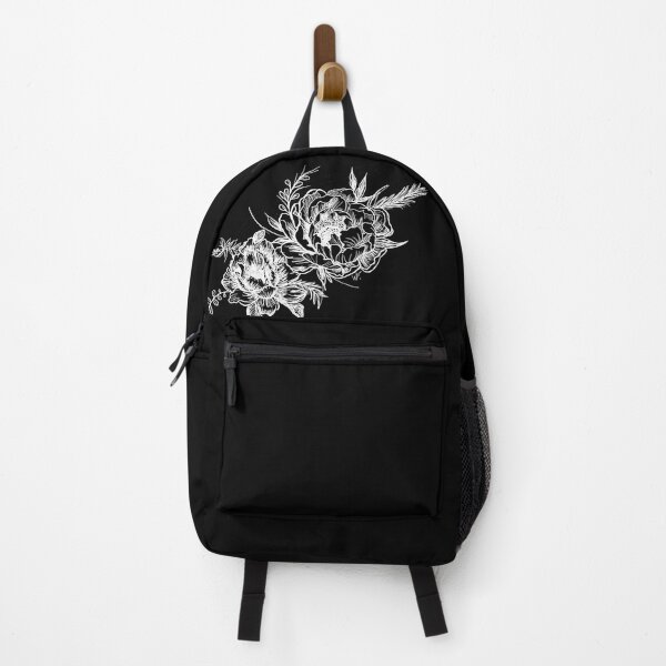 Item preview, Black Peony Flowers Tattoo designed and sold by wolf-flow.
