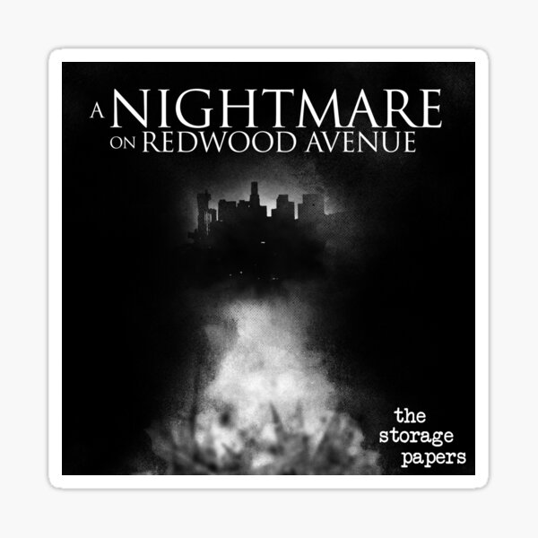 A Nightmare on Redwood Ave Sticker