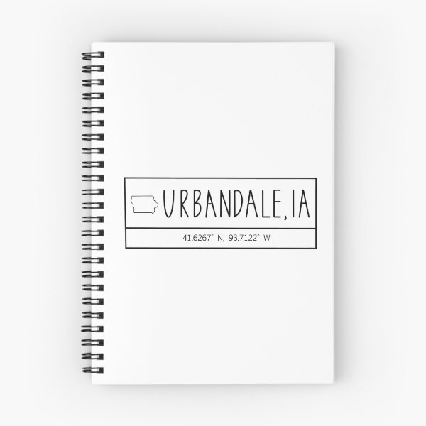 Item preview, Urbandale Iowa Coordinates designed and sold by Emily Designs.