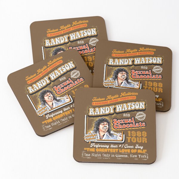 Item preview, Randy Watson Sexual Chocolate Concert Poster designed and sold by Alema Art.
