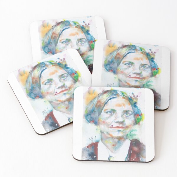 Item preview, LUCY STONE watercolor portrait designed and sold by lautir.
