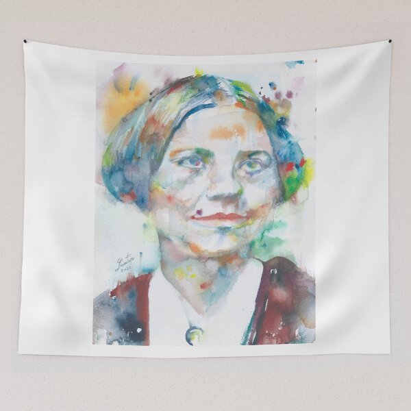 Item preview, LUCY STONE watercolor portrait designed and sold by lautir.