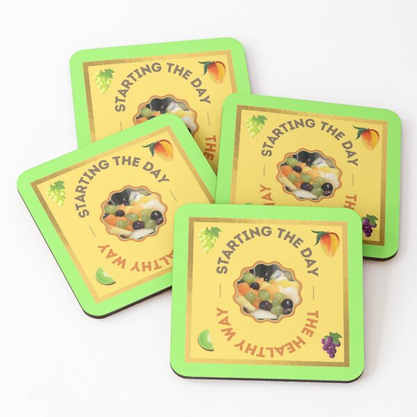 Item preview, Starting the Day the Healthy Way designed and sold by CoyoteGifts.