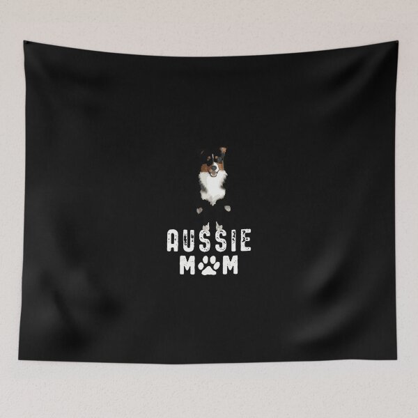 Item preview, Australian Shepherd Aussie Dog Mom designed and sold by llcockroge.