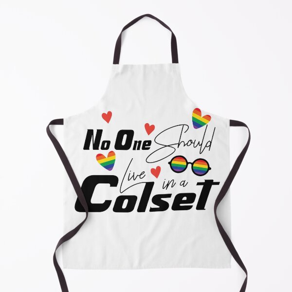Item preview, No One Should Live In A Closet LGBT Gay Pride T-Shirt designed and sold by TC design_JB.