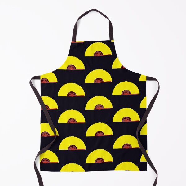 Item preview,  of kung fu fan red yellow  designed and sold by elvadragon.