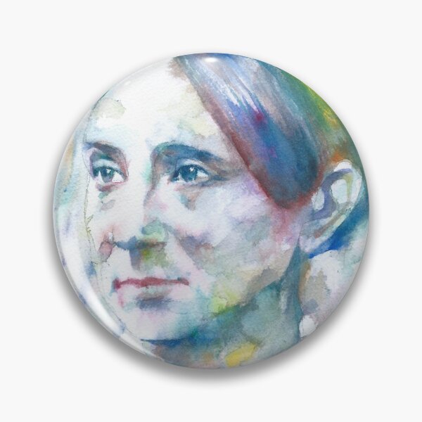 Item preview, DOROTHEA DIX watercolor portrait designed and sold by lautir.