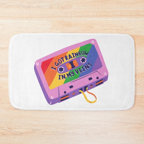 Item preview, LGBTQ+ I've Got Rain-Bow in my Veins  designed and sold by Sea  Biscuit.
