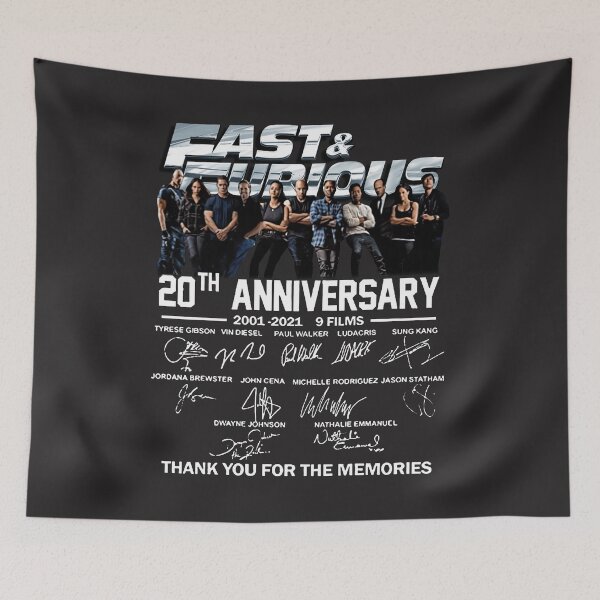 Aperçu de l'œuvre Fast & Furious 20e anniversaire - Copie créée et vendue par RethaLockman.