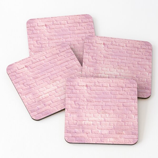 Item preview, Pink Brick Wall From A Castle designed and sold by Fotografille.