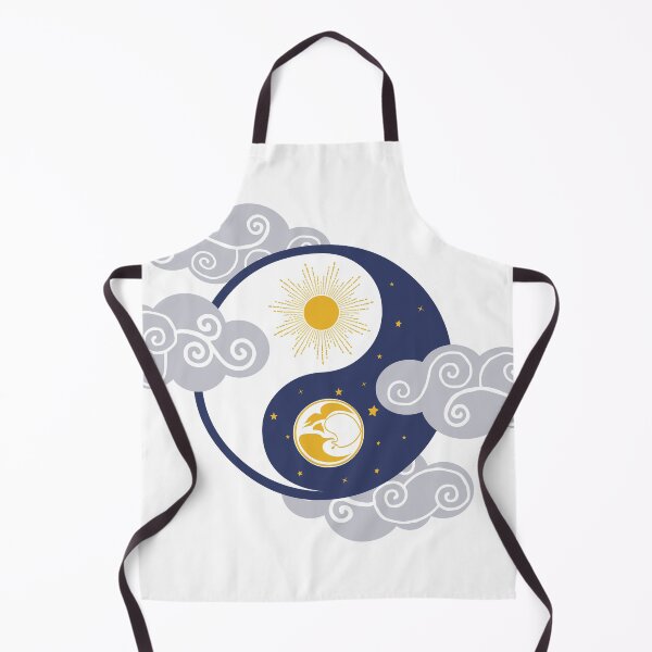 Item preview, Sun & Moon Yin Yang, Day & Night, Dark & Light designed and sold by JonnaKelley.