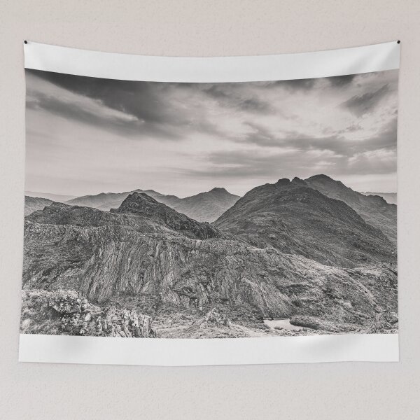 Item preview, Evening - Sgurr a' Choire-bheithe from Sgurr Airigh na Beinne, Knoydart designed and sold by ScotLandscapes.