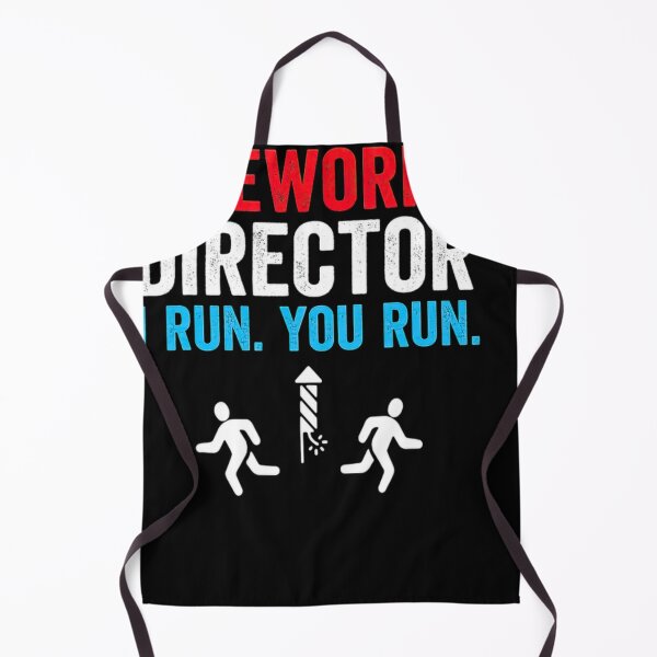 Item preview, Fireworks Director I Run You Run Funny 4th Of July designed and sold by ahinnlaree.