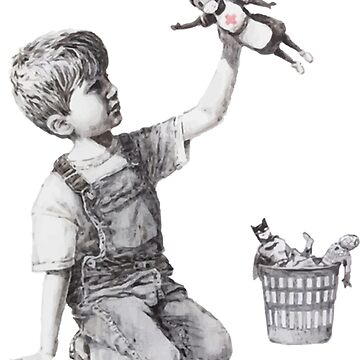 Artwork thumbnail, BANKSY Superhero Nurse Classic T-Shirt by JalonJohnson