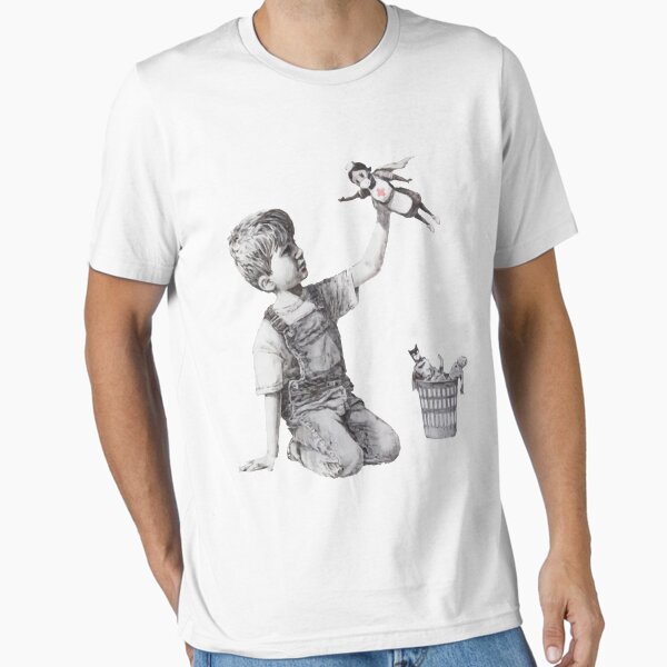 Item preview, BANKSY Superhero Nurse Classic T-Shirt designed and sold by JalonJohnson.