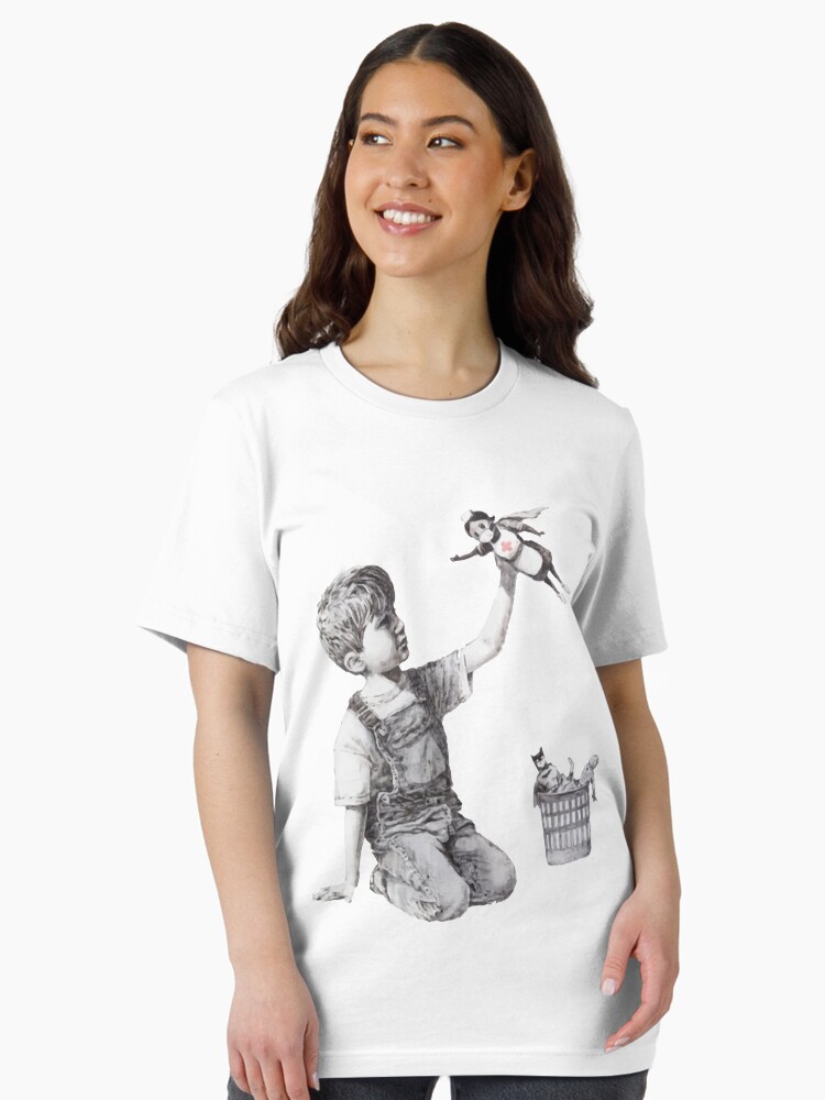 Thumbnail 2 of 7, Essential T-Shirt, BANKSY Superhero Nurse Classic T-Shirt designed and sold by JalonJohnson.