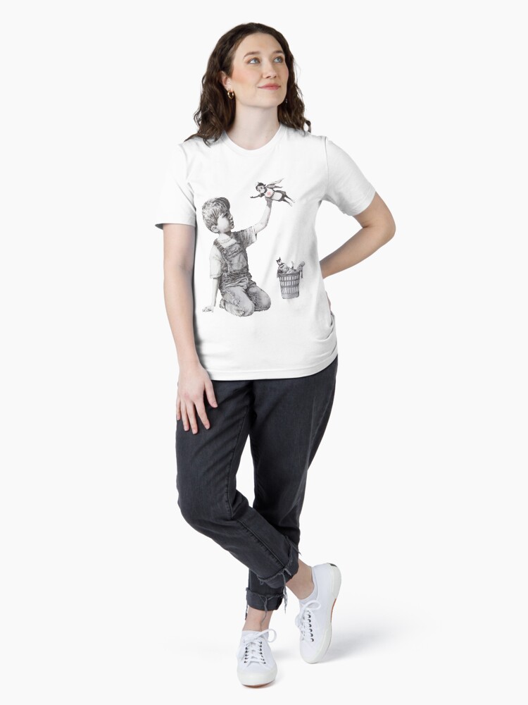 Thumbnail 4 of 7, Essential T-Shirt, BANKSY Superhero Nurse Classic T-Shirt designed and sold by JalonJohnson.