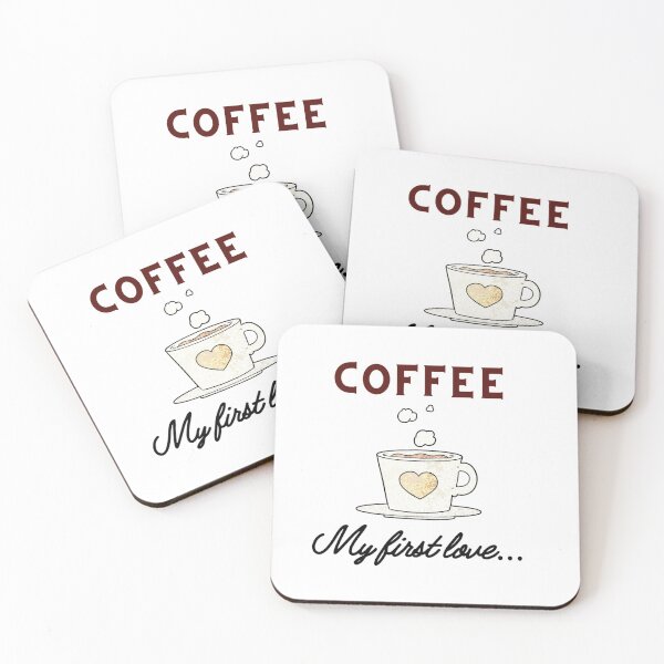 Item preview, Copy of Coffee Makes Me Feel Less Murdery "COFFEE MY FIRST LOVE" [RV-CON-3][927]  designed and sold by HIPNOTIZAR  CRAFTS.