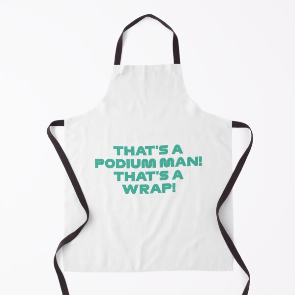 Item preview, That's a Podium Man! That's a Wrap! - Funny Vet. Radio Azerbaijan GP (Emerald) designed and sold by FilipeFerreira.