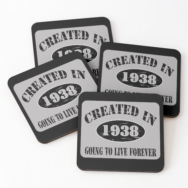 Item preview, Created In 1938 - Christian Birthday Gifts designed and sold by NoBonesLife.