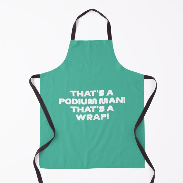 Item preview, That's a Podium Man! That's a Wrap! - Funny Vet. Radio Azerbaijan GP (Emerald BG) designed and sold by FilipeFerreira.