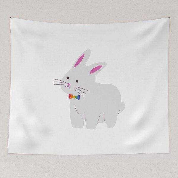 Item preview, LGBTQ+ Bunny❤ designed and sold by Sea  Biscuit.