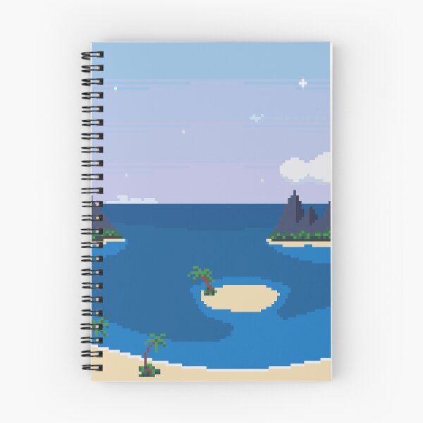 Item preview, Quiet Bay Pixel Art Landscape designed and sold by VerticalTakeoff.