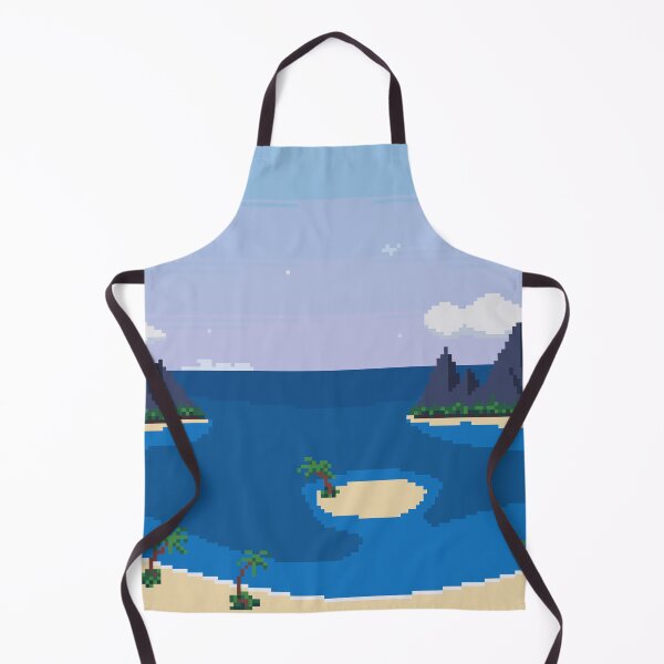 Item preview, Quiet Bay Pixel Art Landscape designed and sold by VerticalTakeoff.