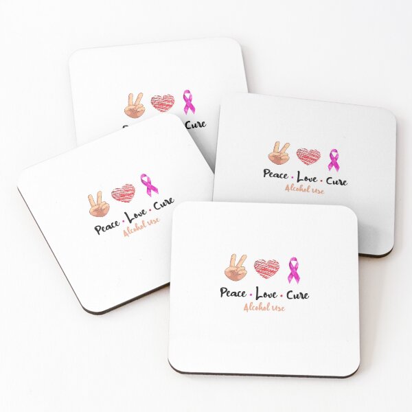 Item preview, Peace Love Cure Alcohol Use designed and sold by youneik.