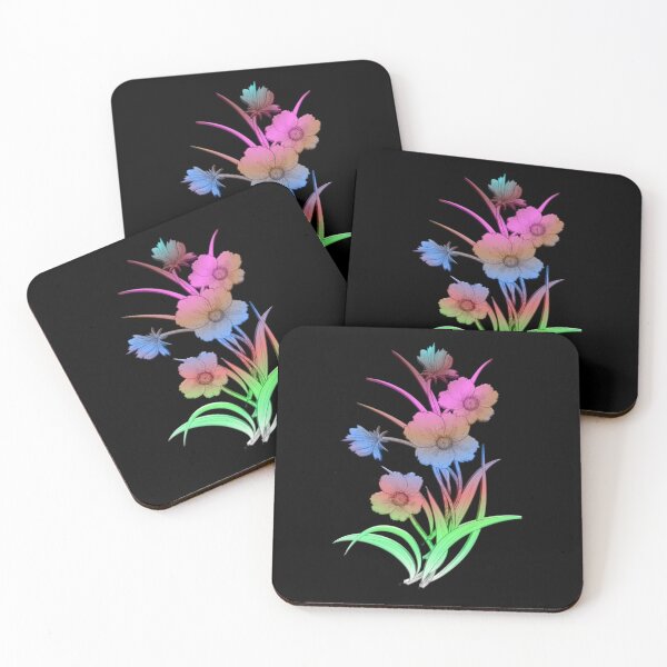 Item preview, Simple Multi Colors Flower Art Design designed and sold by Zareen Sayyed.