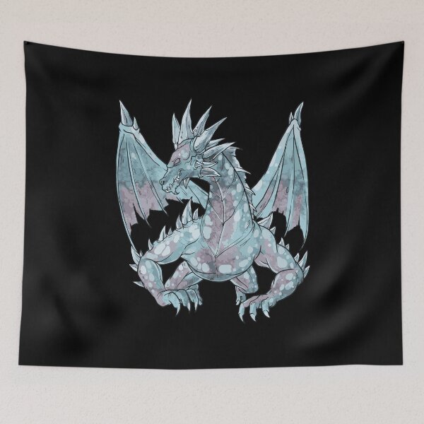 Artikelvorschau, cooler großer fliegender Fantasy-Drache entworfen und verkauft von FalkDania.