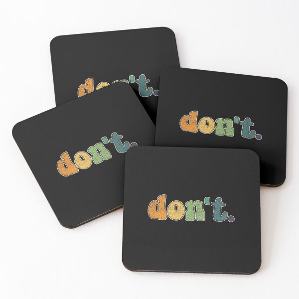 Item preview, Don't. designed and sold by TheLemonBox.