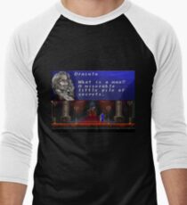 Castlevania - Miserable little pile of secrets Men's Baseball ¾ T-Shirt
