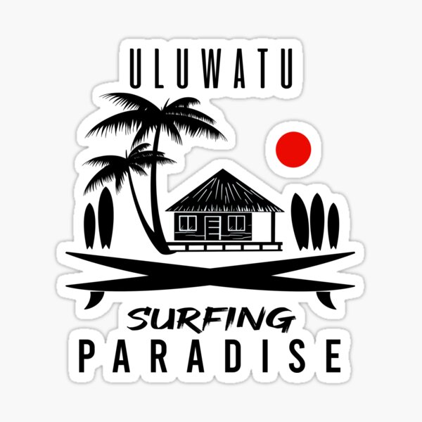 Aperçu de l'œuvre Paradis du surf à Uluwatu Bali créée et vendue par BaliChili.