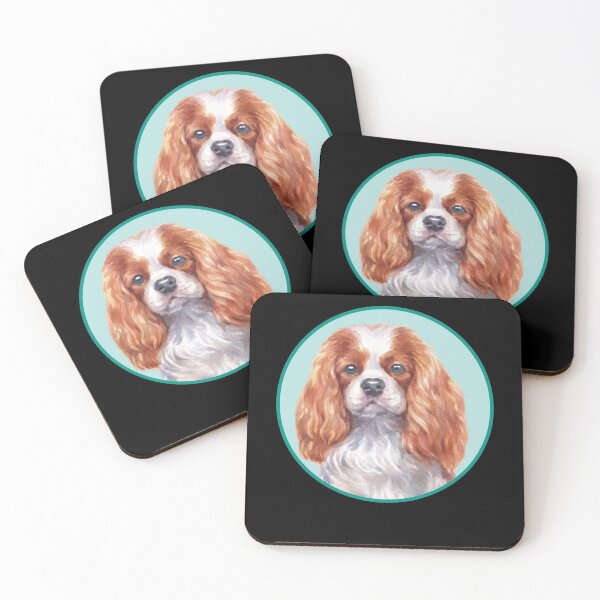 Item preview, Lindos amantes de los perros Cavalier King Charles Spaniel designed and sold by alaechamlal.