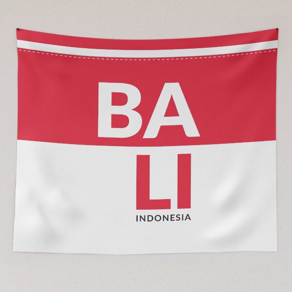 Item preview, Bali Indonesia Flag designed and sold by Getawayly.