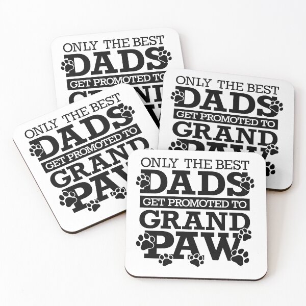Item preview, Only The Best Dads Get Promoted To Grandpaw designed and sold by CoolYule.