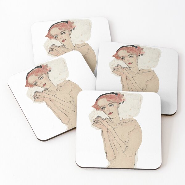 Item preview, Egon Schiele - Portrait of a Woman designed and sold by elinaarbidane.