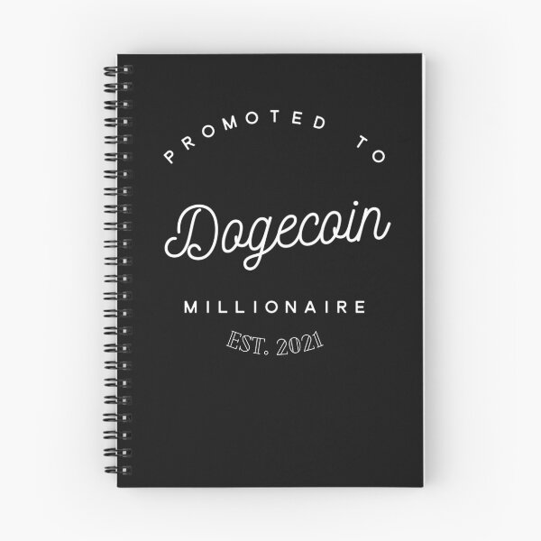 Item preview, Promoted to dogecoin millionaire  designed and sold by Amaeri.