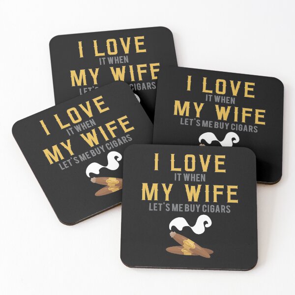 Item preview, Funny I Love It When My Wife Let's Me Buy Cigars designed and sold by tshirtexpressiv.