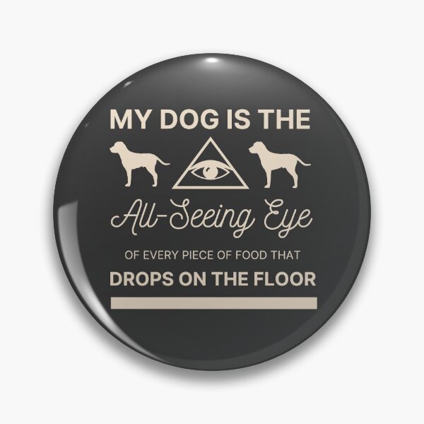 Item preview, All-Seeing Eye | Funny Illuminati Dog | Dark Gray designed and sold by NoirOwned.