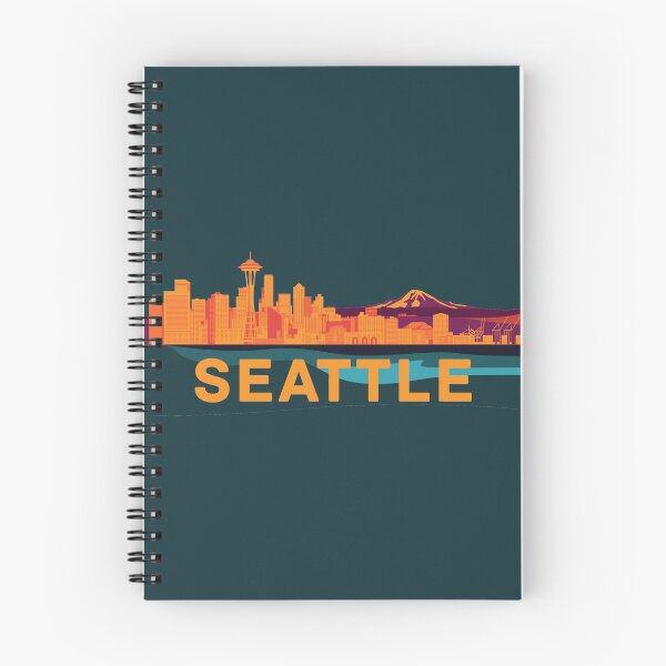 Item preview, Abstract Seattle Cityscape designed and sold by SkySlate.