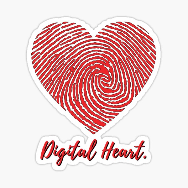 Herz Fingerabdruck Geschenke Merchandise Redbubble