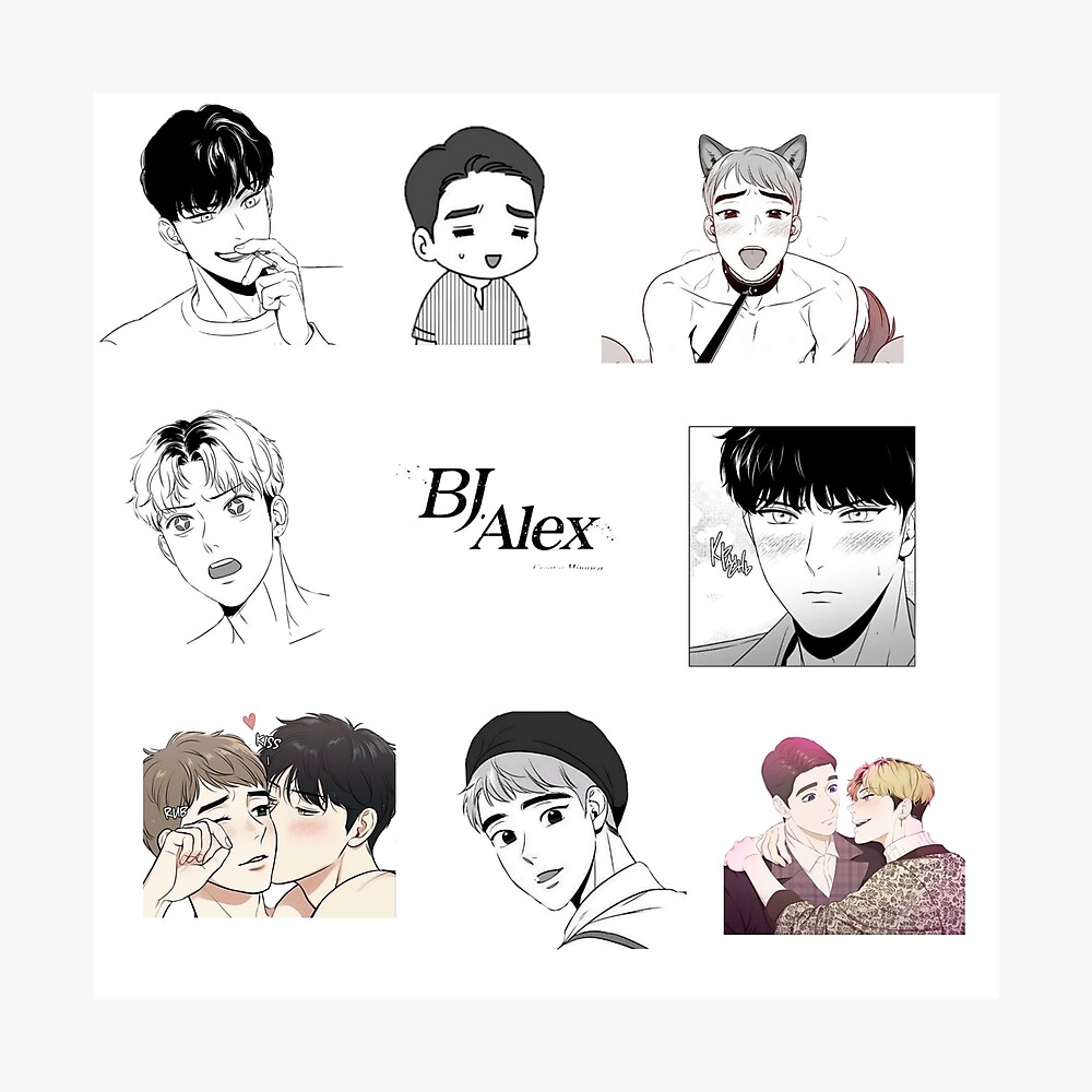 Bj Alex Stickers/Magnets | Poster