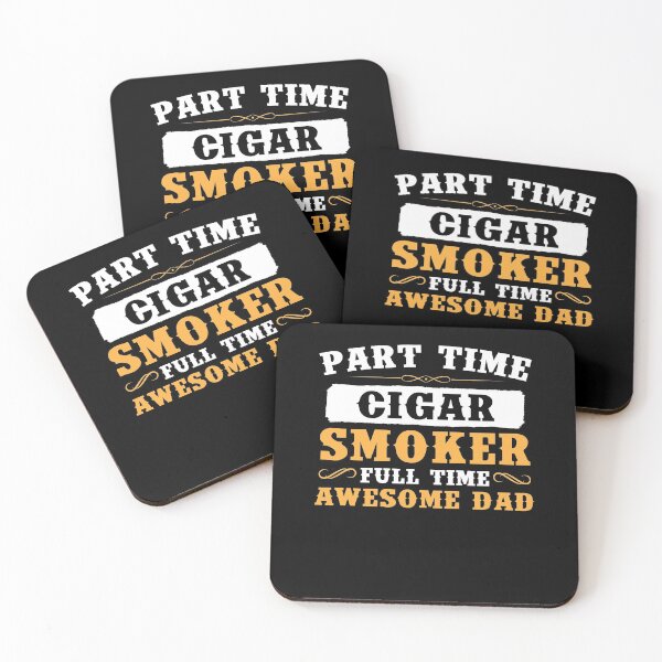 Item preview, Funny Part Time Cigar Smoker Full Time Awesome Dad designed and sold by tshirtexpressiv.