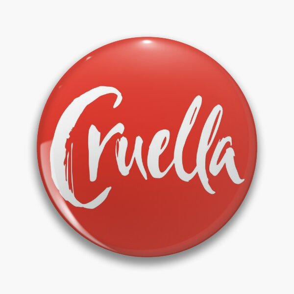 Item preview, Cruella de Vil in white on red designed and sold by kpifer.